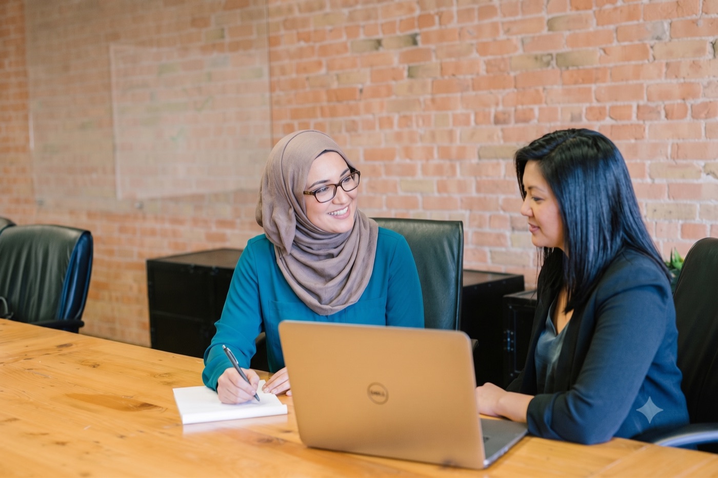 HR consultation discussion with a client